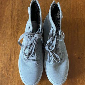 High-top Vans - women's size 7.5